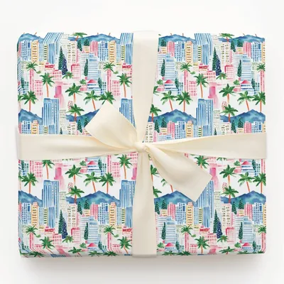 Mele Kalikimaka Magic - Gift Wrap for Christmas, Holidays Wrapping Paper, Christmas Wrapping Paper