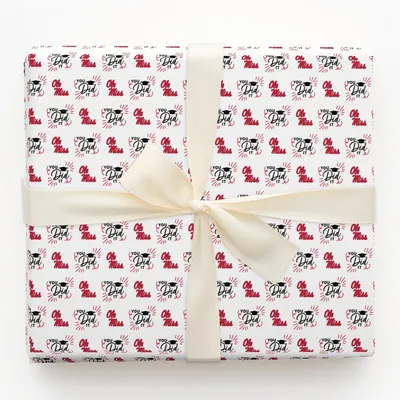 You Did It Ole Miss - Gift Wrap for Christmas, Holidays Wrapping Paper, Christmas Wrapping Paper