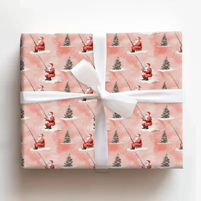 Reindeer Reel - Gift Wrap for Christmas, Holidays Wrapping Paper, Christmas Wrapping Paper