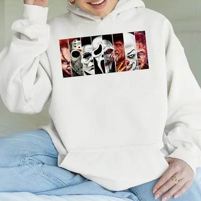 Halloween Characters Friends Hoodie Halloween Characters Hoodie Friends Halloween Hoodie Halloween Movie Characters