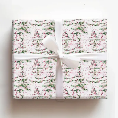 Pink Japan - Gift Wrap for Christmas, Holidays Wrapping Paper, Christmas Wrapping Paper