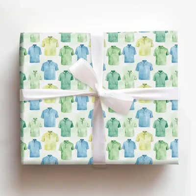 Flip the Collar - Gift Wrap for Christmas, Holidays Wrapping Paper, Christmas Wrapping Paper