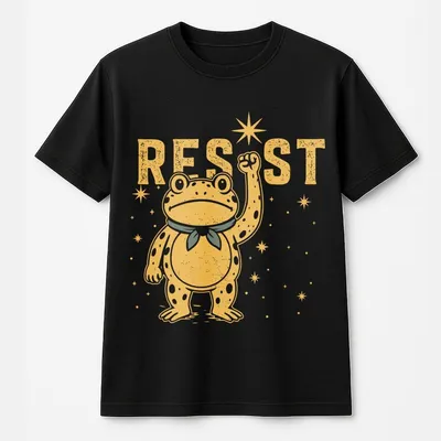 Resist Frog T-Shirt, Free Portland, Freedom Frog T-Shirt, Due Process, Anti Maga T-Shirt, Activist T-Shirt, Political T-Shirt, Feminist Equality Top