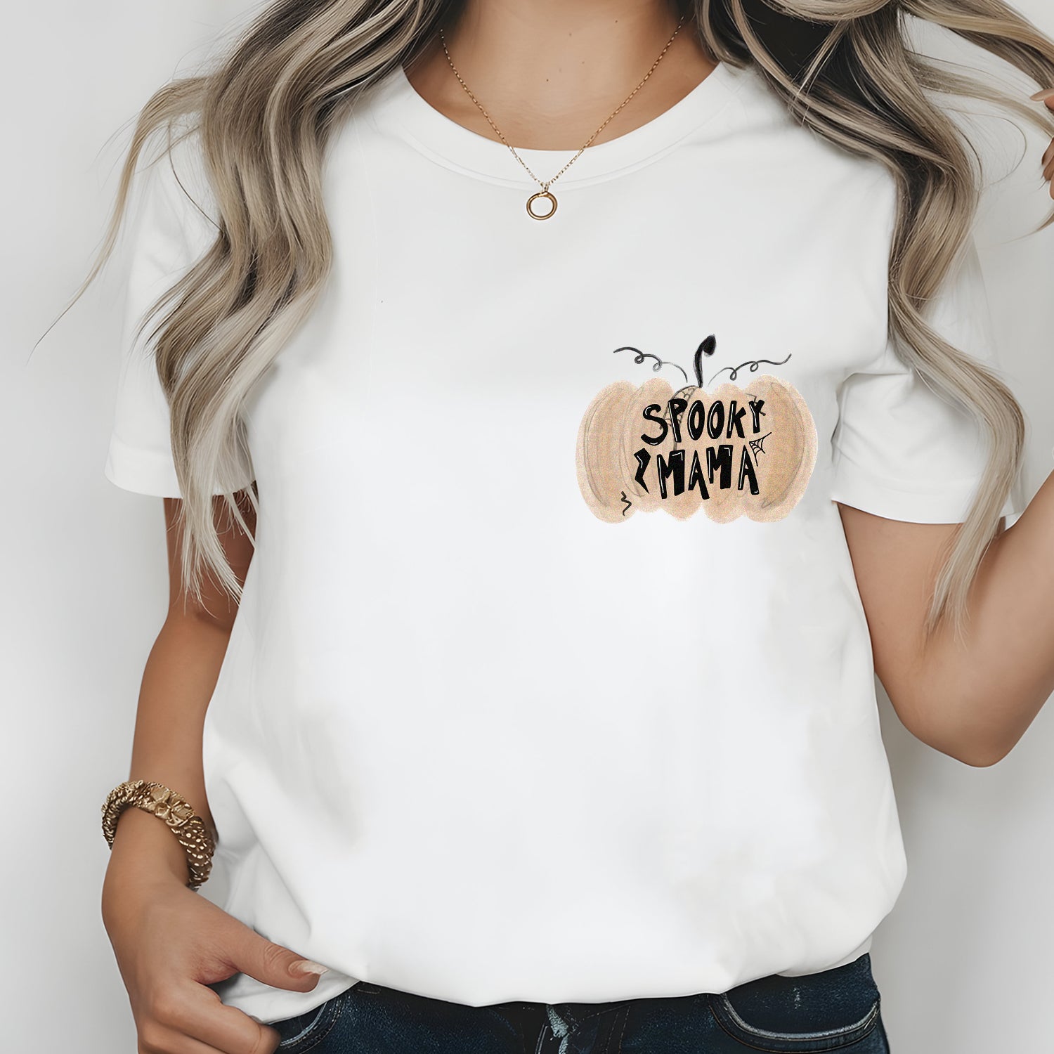 Spooky Mama Halloween Shirt β Cute Graphic Tee for Moms