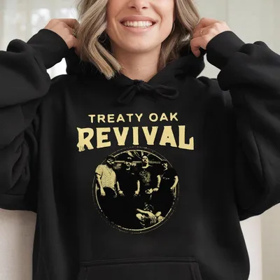Treaty Oak Revival 2025 Tour , Vintage Country 80s Hoodie, Country Music Hoodie, Western Style, Ideals Gift For Fans