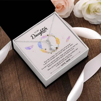 To My Daughter - Alluring Beauty Necklace Limited Edition Design 1 Alluring Beauty Necklace