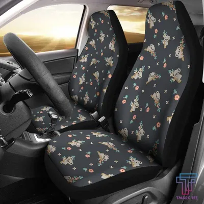 Australia Car Seat Cover, 3D All Over Printed Front Car Seat Covers