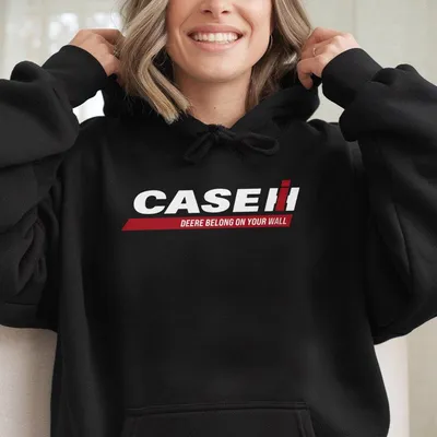 Case Ih Graphic Hoodie, Unisex For Men And Women, Casual Top, Perfect For Farm Enthusiasts, Daily Wear