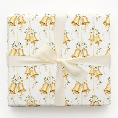 Just a Ring Away - Gift Wrap for Christmas, Holidays Wrapping Paper, Christmas Wrapping Paper