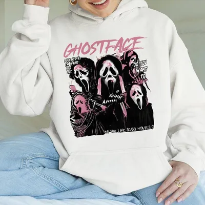 Made In Usa Ghostface Parody Hoodie Or Hoodie Retro Scream Halloween Design Classic Horror Character Funny No You Hang