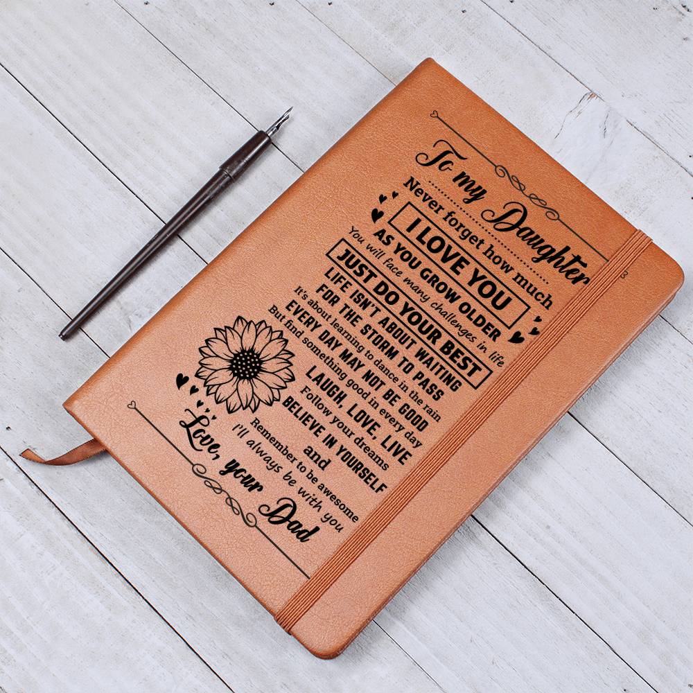 Daughter Gift From Dad_ _Believe In Yourself__ Graphic Journal