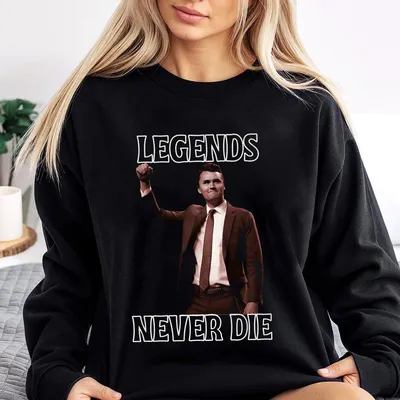 Legends Never Die Charlie Kirk Unisex Heavy Cotton Sweatshirt For Men For Women