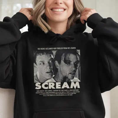 Scream Vintage Halloween Hoodie Halloween Gift Billy Loomis Hoodie Horror Movie Hoodie Spooky Season Hoodie Halloween Party