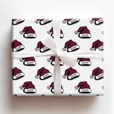 Aggie Claus - Gift Wrap for Christmas, Holidays Wrapping Paper, Christmas Wrapping Paper