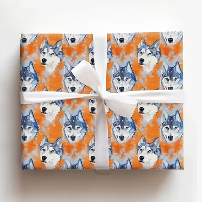 Sweet Orange Success - Gift Wrap for Christmas, Holidays Wrapping Paper, Christmas Wrapping Paper