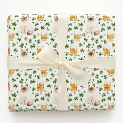 Brews with the Burmin - Gift Wrap for Christmas, Holidays Wrapping Paper, Christmas Wrapping Paper