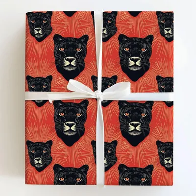 Alpha Shadows - Gift Wrap for Christmas, Holidays Wrapping Paper, Christmas Wrapping Paper