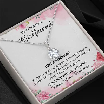 To My Beautiful Girlfriend - Eternal Hope Necklace - VA1016