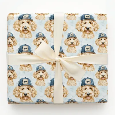 Doodle Days with Dad - Gift Wrap for Christmas, Holidays Wrapping Paper, Christmas Wrapping Paper