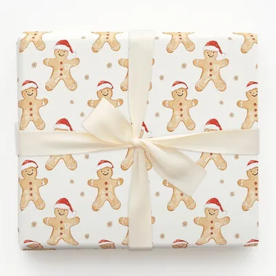 Jolly Crumbles - Gift Wrap for Christmas, Holidays Wrapping Paper, Christmas Wrapping Paper