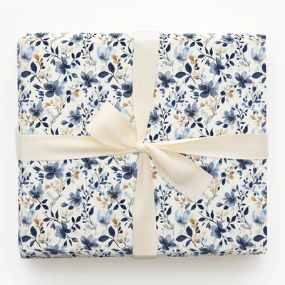 Gardenia Bride - Gift Wrap for Christmas, Holidays Wrapping Paper, Christmas Wrapping Paper