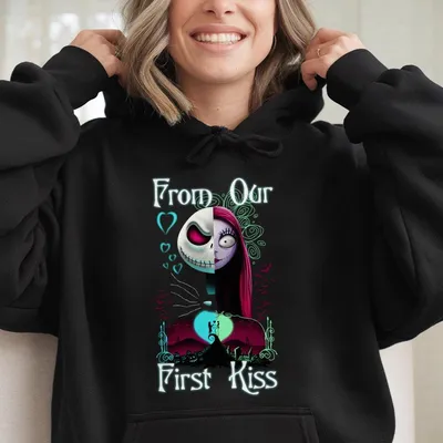 Jack And Sally Couple Hoodie, Trendy Halloween Hoodie, Unisex Graphic For Men And Women, Gifts For Halloween