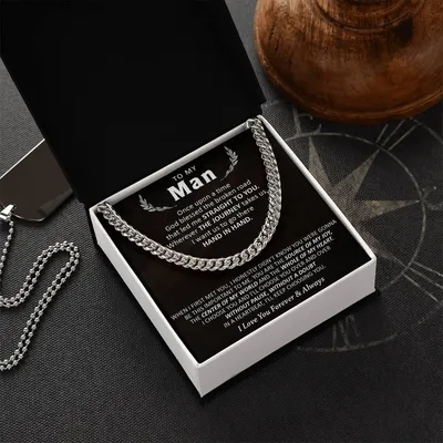 Gift For Your Man - Choose You - Cuban Cuban Link Chain