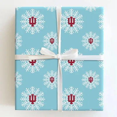 Frosty Indiana - Gift Wrap for Christmas, Holidays Wrapping Paper, Christmas Wrapping Paper