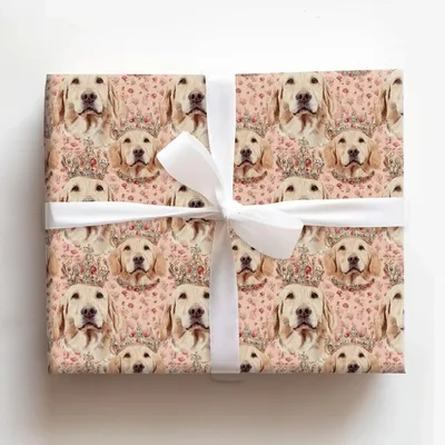 Fabulous Fetch - Gift Wrap for Christmas, Holidays Wrapping Paper, Christmas Wrapping Paper