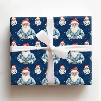 Nurse Nick - Gift Wrap for Christmas, Holidays Wrapping Paper, Christmas Wrapping Paper