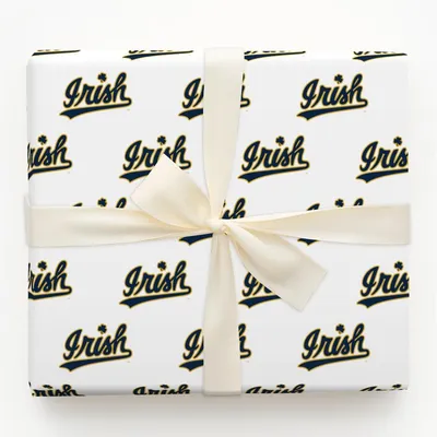 Irish - Gift Wrap for Christmas, Holidays Wrapping Paper, Christmas Wrapping Paper