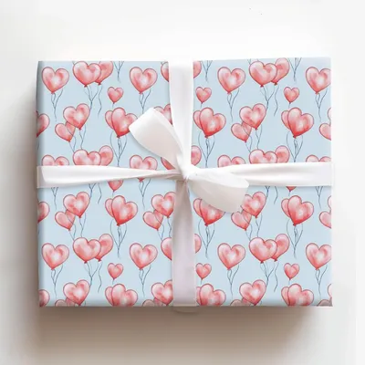 Pop Goes My Heart - Gift Wrap for Christmas, Holidays Wrapping Paper, Christmas Wrapping Paper