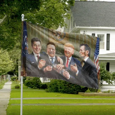 The President Donald Trump 2025 Flag Trump 45 47 Flag Gift For Republicans Horizontal House Flag