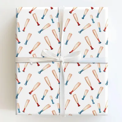 Bat Box - Gift Wrap for Christmas, Holidays Wrapping Paper, Christmas Wrapping Paper