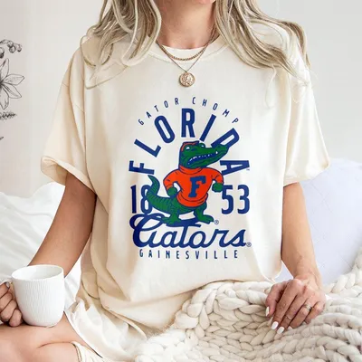 University Of Florida Gators T-Shirt Artwork Gator Chomp Gainesville Fl Est 1853