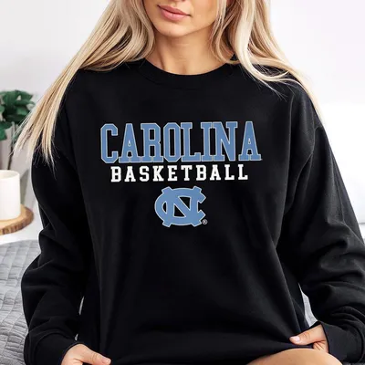 North Carolina Tar Heels Basketball Stack Sweatshirt