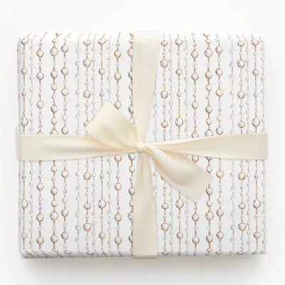Bracelet from Mom - Gift Wrap for Christmas, Holidays Wrapping Paper, Christmas Wrapping Paper