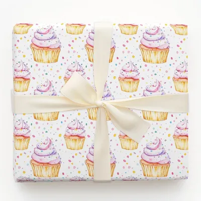 Frosting and Fun - Gift Wrap for Christmas, Holidays Wrapping Paper, Christmas Wrapping Paper