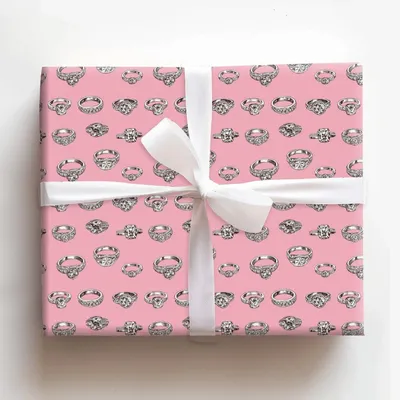 Tiffany House - Gift Wrap for Christmas, Holidays Wrapping Paper, Christmas Wrapping Paper