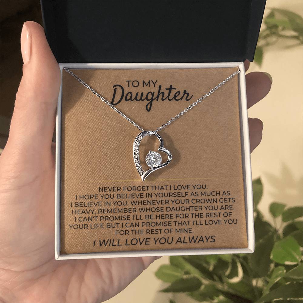 To My Daughter - Necklace Gift Set