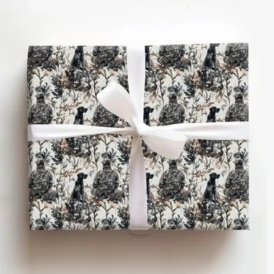 Early Mornings - Gift Wrap for Christmas, Holidays Wrapping Paper, Christmas Wrapping Paper