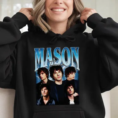 Mason Thames Vintage Bootleg Hoodie Retro 90s Style Celebrity Fan Hoodie Mason Thames Graphic Hoodie