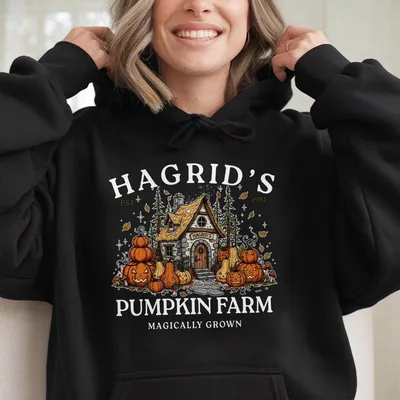 Hagrid'S Pumpkin Farm Hoodie Vintage Halloween Hoodie Fall Pumpkin Patch Hoodie Spooky Season Gift