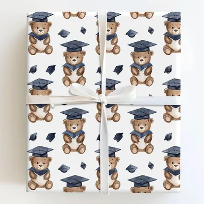 Bearing the Tassel - Gift Wrap for Christmas, Holidays Wrapping Paper, Christmas Wrapping Paper