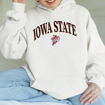 Vintage Iowa State Cyclones Ncaa Hoodie Retro Embroidery Logo Classic Basketball Fan Hoodie Unisex
