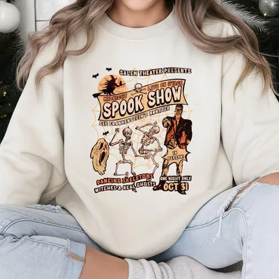 Halloween Sweatshirt Monster Mash Sweatshirt Retro Halloween Monster Sweatshirt Frankenstein Sweatshirt Spooky Sweatshirt