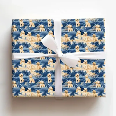 Seaside Shore - Gift Wrap for Christmas, Holidays Wrapping Paper, Christmas Wrapping Paper