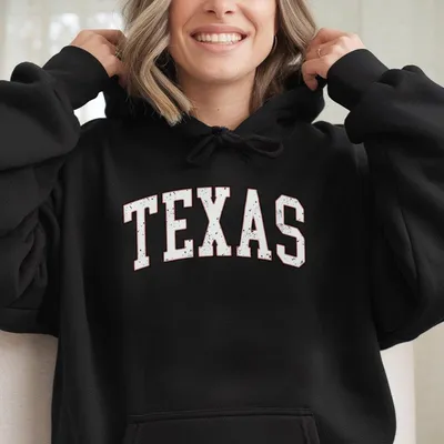 Texas Hoodie, Retro Texas Hoodie, Western American Hoodie, Game Day Texas Outfits, Texas Travel Gift, Unisex Hoodie