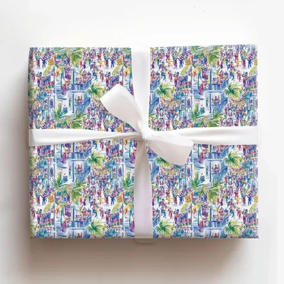 Krewe You Ready - Gift Wrap for Christmas, Holidays Wrapping Paper, Christmas Wrapping Paper