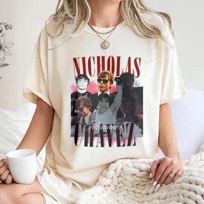 Nicholas Alexander Chavez Monsters Retro 90 S T-Shirt Soft Cotton